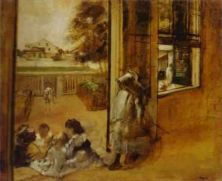 Haga click para ver la imagen ampliada courtyard of a house in new orleans.jpg
